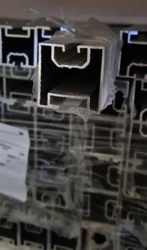 Preview: PV Solarprofil 40x40 mm 4,7m lang